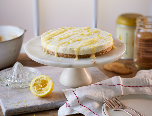 No Bake Lemon Cheesecake 