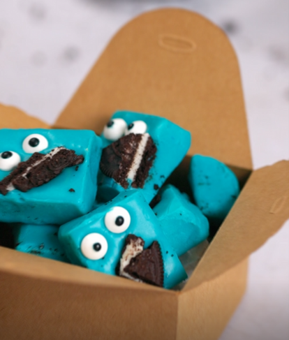 Cookie monster fudge recipe