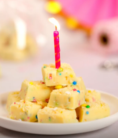 Birthday Cake Fudge Recipe