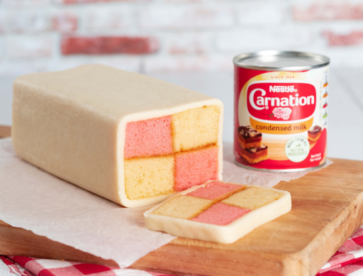 Battenberg cake image