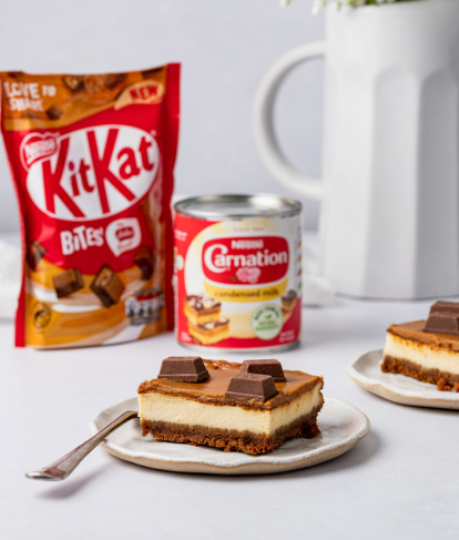 Biscoff KitKat Cheesecake Bites