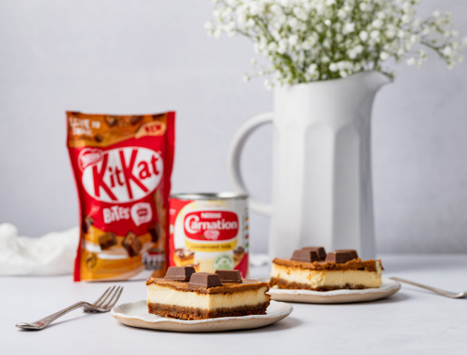 Biscoff KitKat Cheesecake Bites