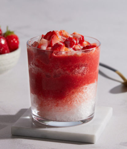 Strawberry & Milk Shaved Ice