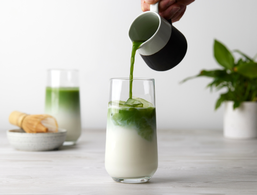 Matcha latte recipe