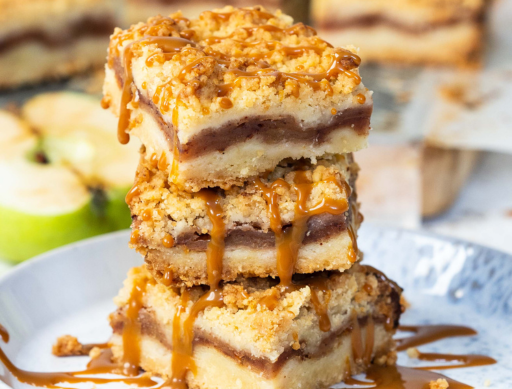 Apple Caramel Bars 