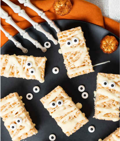 Mummy Rice crispy Bars