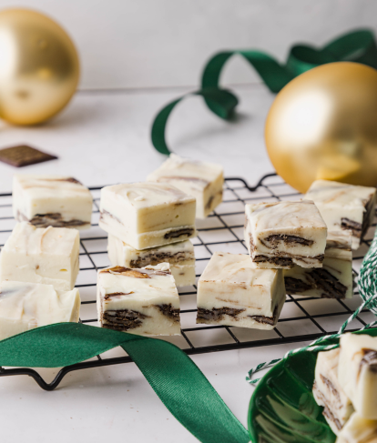 After Eight White Chocolate Fudge