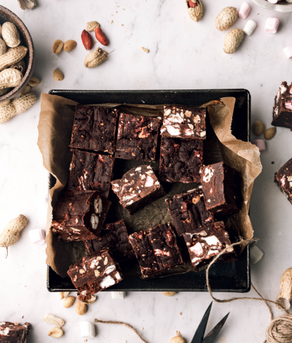 Rocky Road Fudge Recipe