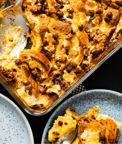S'mores Bread and Butter Pudding Recipe