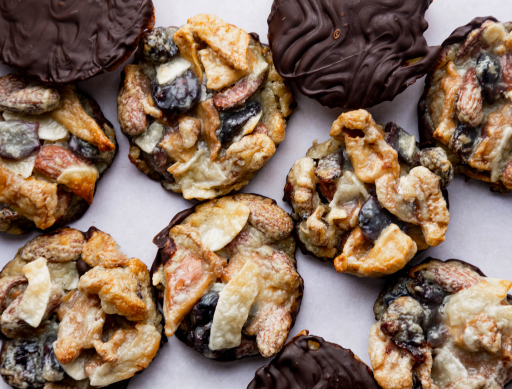 Dark Chocolate Florentines