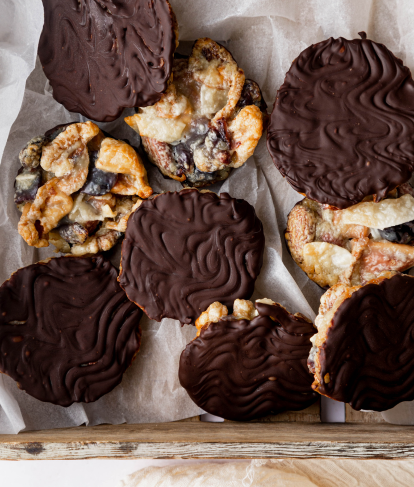 Dark Chocolate Florentines