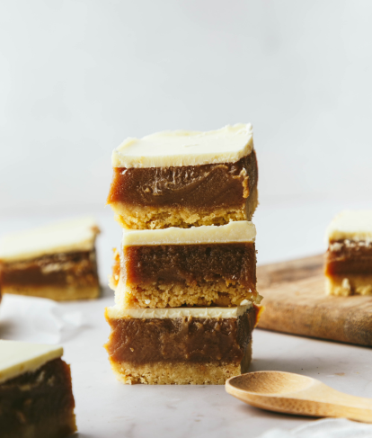 White Chocolate Millionaire's Shortbread