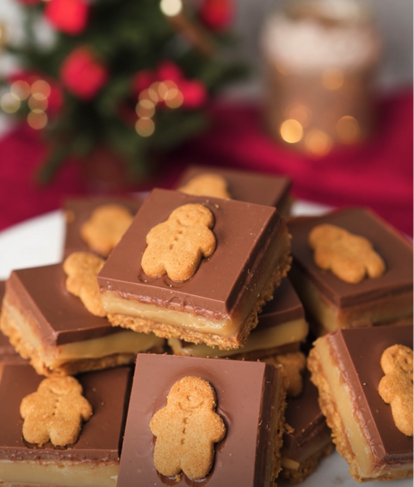 Gingerbread Millionaire's Shortbread Recipe