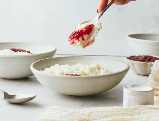 Condensed Milk Rice Pudding