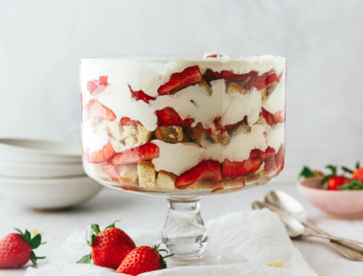 Simple Summer Berry Trifle