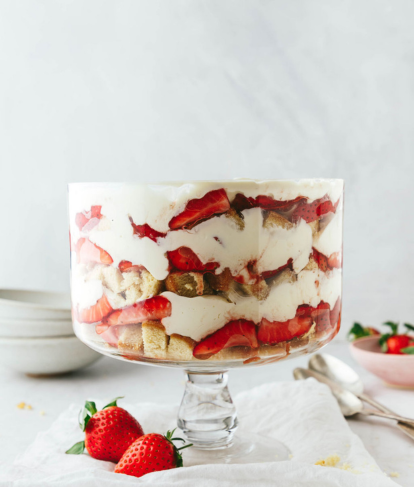 Simple Summer Berry Trifle