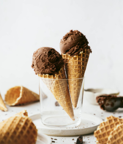 No Churn Chocolate Ice Cream