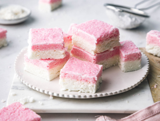 Super Easy Coconut Ice