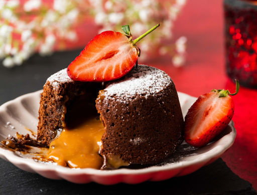 Salted Caramel Lava Cake 