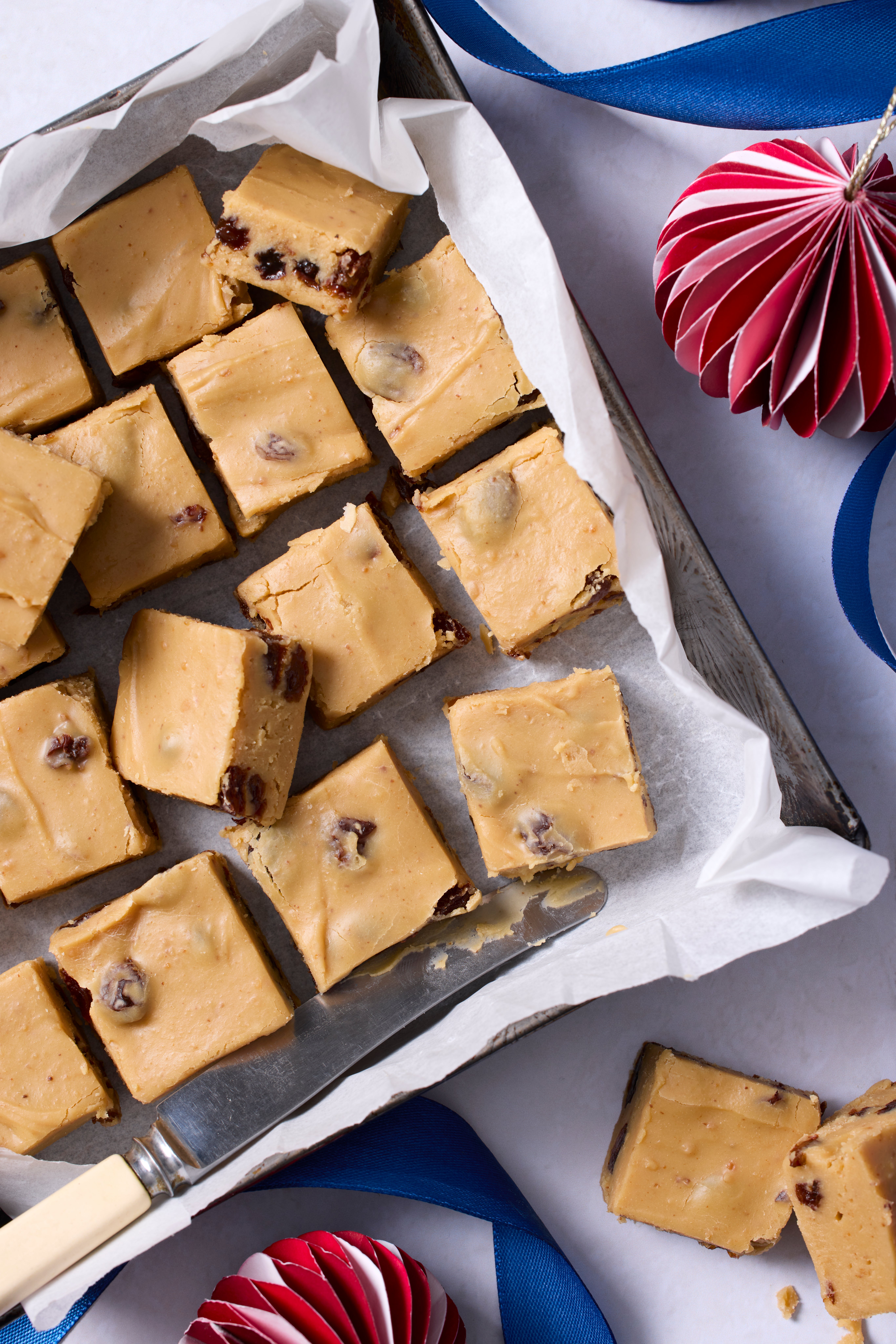 Rum + Raisin Fudge