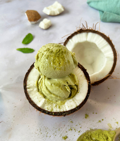 Matcha & Coconut Mobile