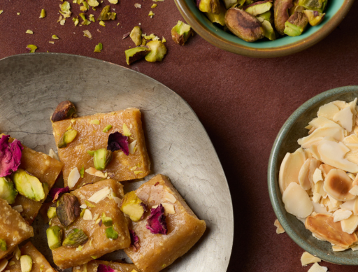 Besan burfi - review