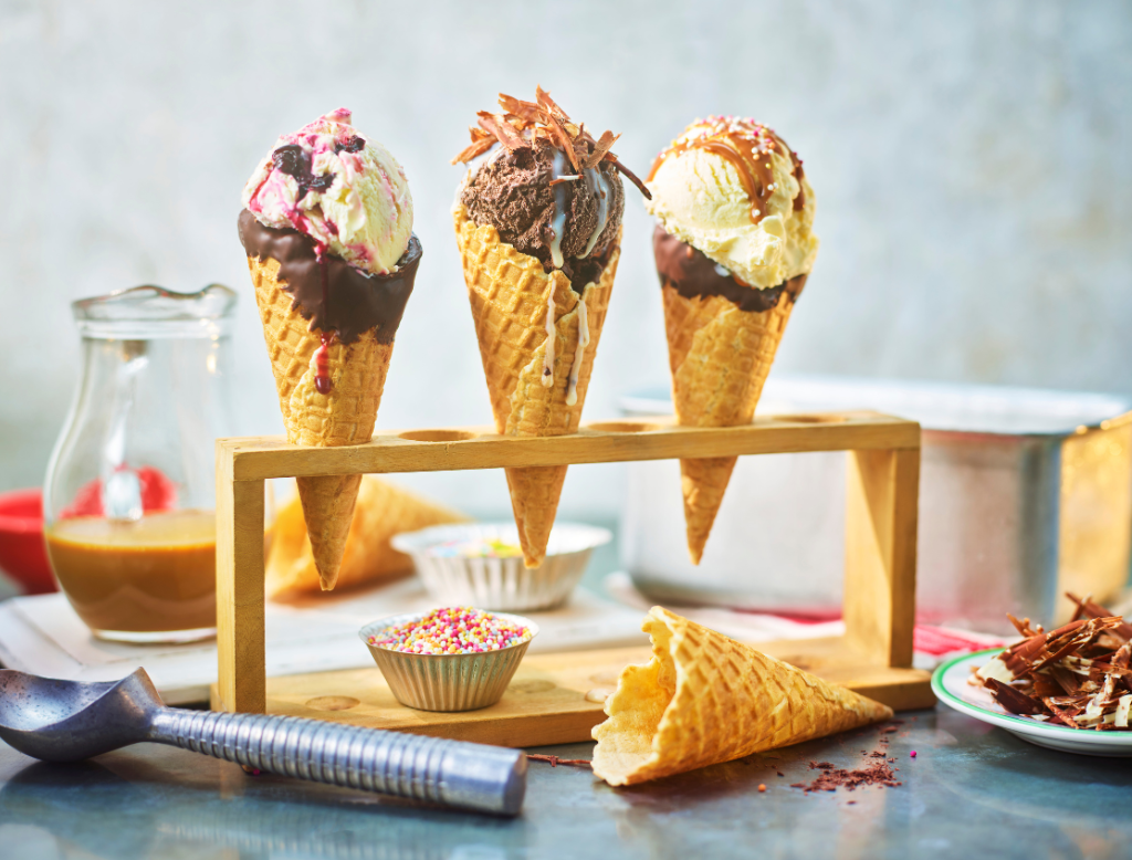 ice cream tablet