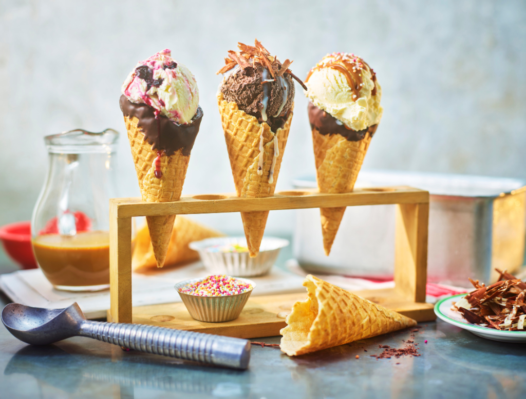 Ice Cream made with Carnation