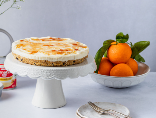 Hot Cross Bun Cheesecake Image