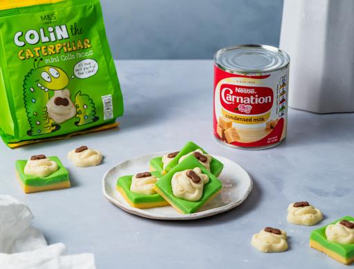 Colin the Caterpillar Fudge