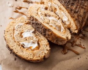 Banoffee Roulade
