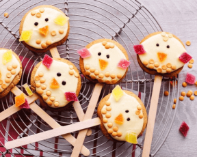 Easter Chick Lollipops