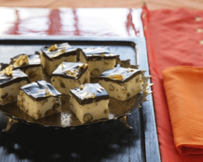 Pistachio and Chocolate Burfi