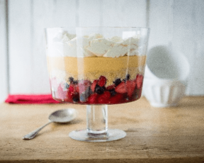 Simple Summer Berry Trifle
