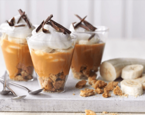 Light Banoffee Pots