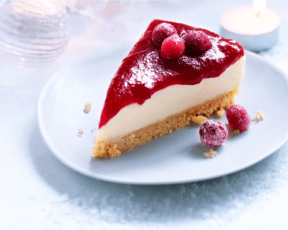 Christmas Cranberry Cheesecake