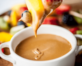 Hot Caramel Fondue