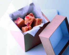 Ginger and Cherry Fudge