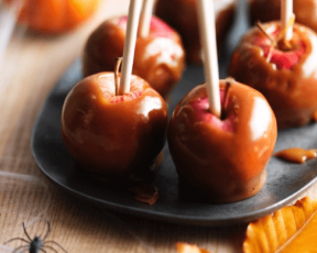 Chewy Toffee Apples