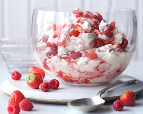 Easy Red Berry Eton Mess