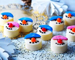 Snowman White Chocolate Fudge