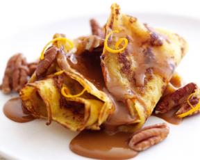 Caramel Pecan Pancakes