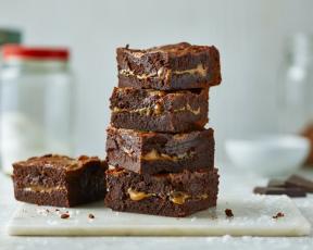 Salted Caramel Brownies