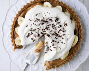Salted Caramel Banoffee Pie