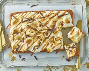 Banoffee Tray bake