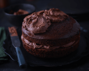 Vegan Chocolate Fudge Cake