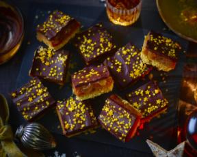 Stem Ginger Millionaires Shortbread