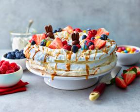 Caramel Easter Celebration Pavlova