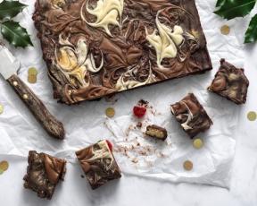 Chocolate Tiffin with Baileys