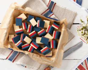 Coronation Layered Chocolate Fudge